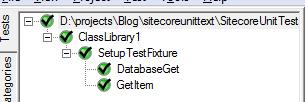 ut-nunitrun Test run and passed in NUnit